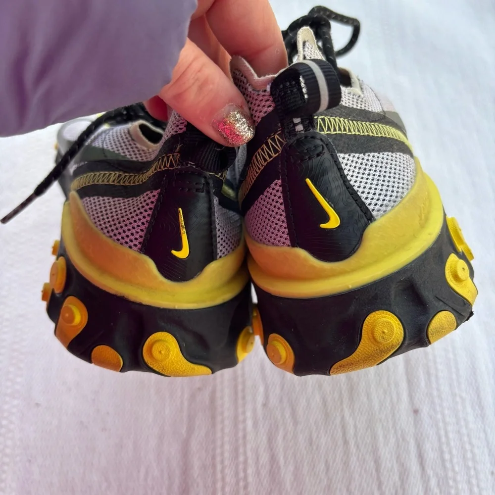 Nike React Element 55 Dynamic Yellow sneaker mens 8